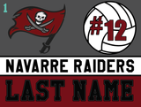 2024 Navarre Raiders Volleyball Yard Sign