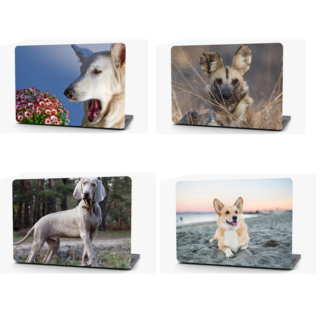 Weimaraner Dog Vinyl Laptop Computer Skin Sticker Decal Wrap Macbook V ...