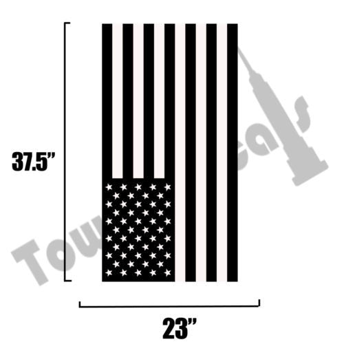 Standard US American Flag hood vinyl decal fits: Dodge Ram Chevrolet F ...